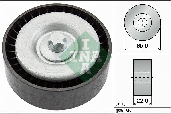 INA 532 0667 10 - Ohjainrulla, moniurahihna inparts.fi