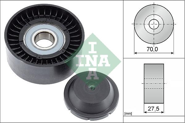 INA 532 0610 10 - Ohjainrulla, moniurahihna inparts.fi