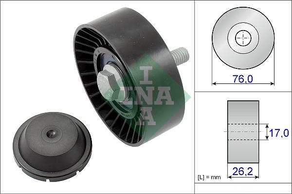 INA 532 0632 10 - Ohjainrulla, moniurahihna inparts.fi