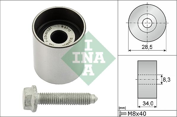 INA 532 0197 10 - Ohjainrulla, hammashihna inparts.fi