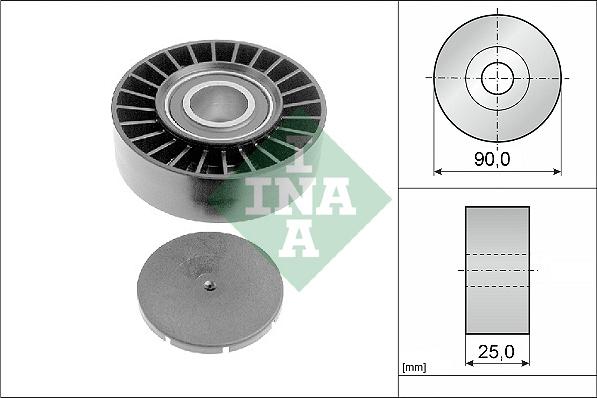 INA 532 0169 10 - Ohjainrulla, moniurahihna inparts.fi