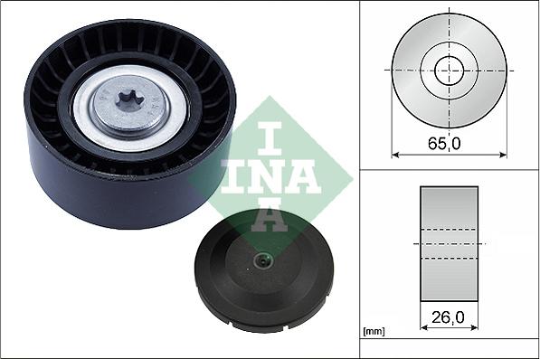 INA 532 0804 10 - Ohjainrulla, moniurahihna inparts.fi