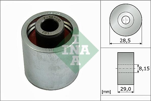 INA 532 0310 10 - Ohjainrulla, hammashihna inparts.fi