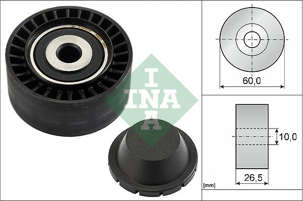 INA 532 0331 10 - Ohjainrulla, moniurahihna inparts.fi