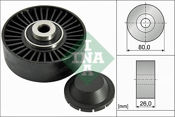 INA 532 0370 20 - Ohjainrulla, moniurahihna inparts.fi