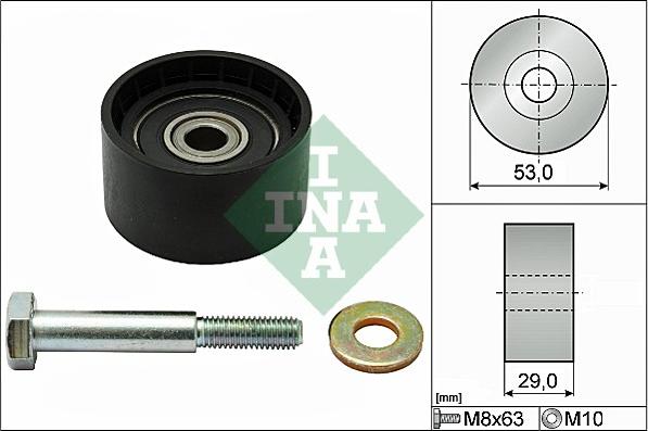 INA 532 0287 10 - Ohjainrulla, hammashihna inparts.fi