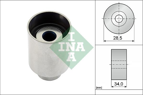 INA 532 0236 10 - Ohjainrulla, hammashihna inparts.fi