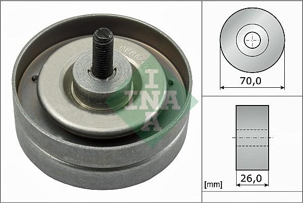 INA 532 0789 10 - Ohjainrulla, moniurahihna inparts.fi