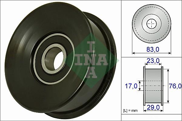 INA 532 0730 10 - Ohjainrulla, moniurahihna inparts.fi