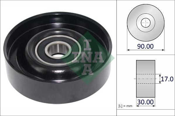 INA 532 1067 10 - Ohjainrulla, moniurahihna inparts.fi