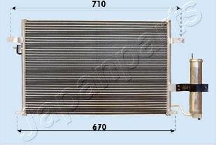 Japanparts CND313014 - Lauhdutin, ilmastointilaite inparts.fi