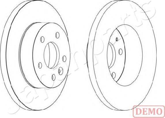 Japanparts DI-056C - Jarrulevy inparts.fi