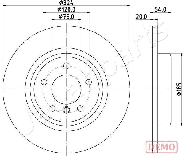 Japanparts DP-0133C - Jarrulevy inparts.fi