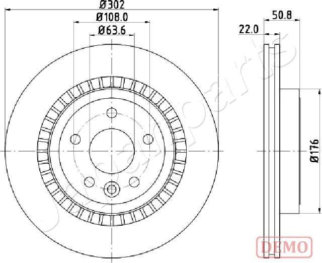 Japanparts DP-0325C - Jarrulevy inparts.fi