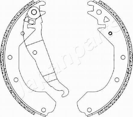 Japanparts GF-0404AF - Jarrukenkäsarja inparts.fi