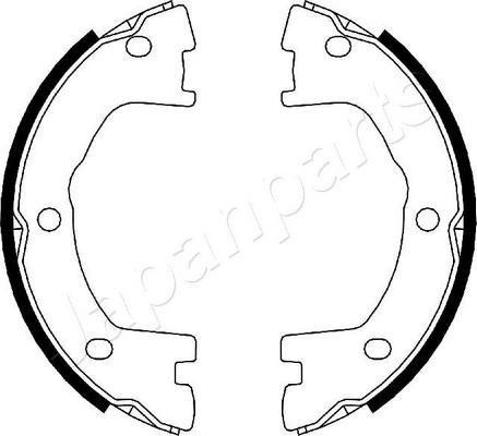 Japanparts GF-0231AF - Jarrukenkäsarja, seisontajarru inparts.fi