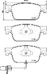 Japanparts PA-0917AF - Jarrupala, levyjarru inparts.fi