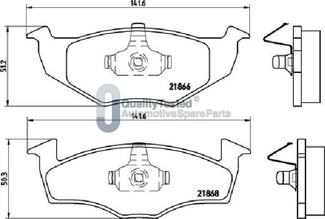 Japanparts PA0934JM - Jarrupala, levyjarru inparts.fi