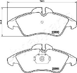 Japanparts PA-0537AF - Jarrupala, levyjarru inparts.fi