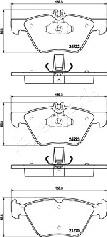 Japanparts PA-0526AF - Jarrupala, levyjarru inparts.fi