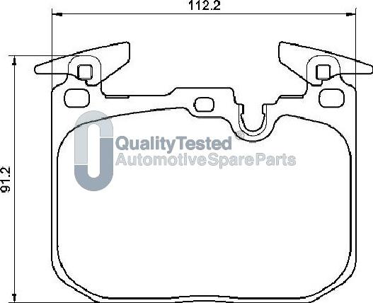 Japanparts PA0103JM - Jarrupala, levyjarru inparts.fi