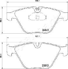 Japanparts PA-0114AF - Jarrupala, levyjarru inparts.fi