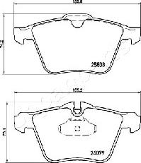 Japanparts PA-0346AF - Jarrupala, levyjarru inparts.fi