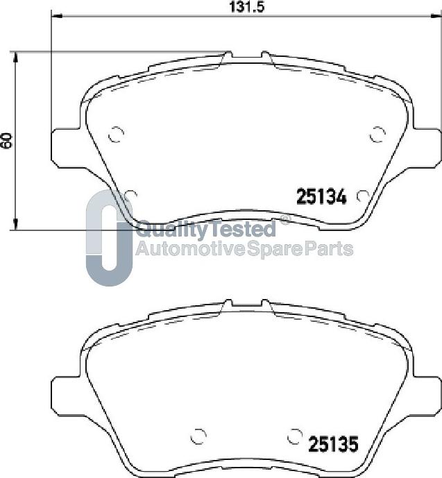 Japanparts PA0301JM - Jarrupala, levyjarru inparts.fi