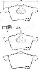 Japanparts PA-0314AF - Jarrupala, levyjarru inparts.fi