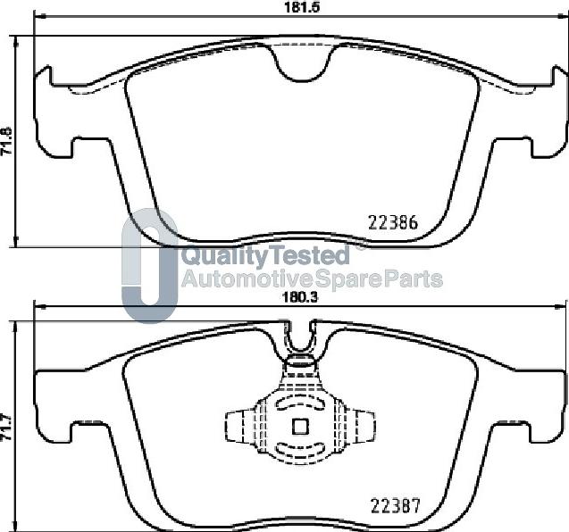 Japanparts PA0335JM - Jarrupala, levyjarru inparts.fi