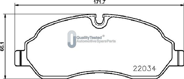 Japanparts PA0320JM - Jarrupala, levyjarru inparts.fi