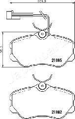 Japanparts PA-0218AF - Jarrupala, levyjarru inparts.fi