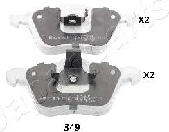 Japanparts PA-349AF - Jarrupala, levyjarru inparts.fi