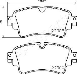 Japanparts PP-0910AF - Jarrupala, levyjarru inparts.fi