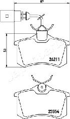 Japanparts PP-0912AF - Jarrupala, levyjarru inparts.fi