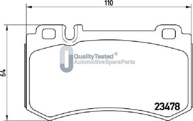 Japanparts PP0509JM - Jarrupala, levyjarru inparts.fi