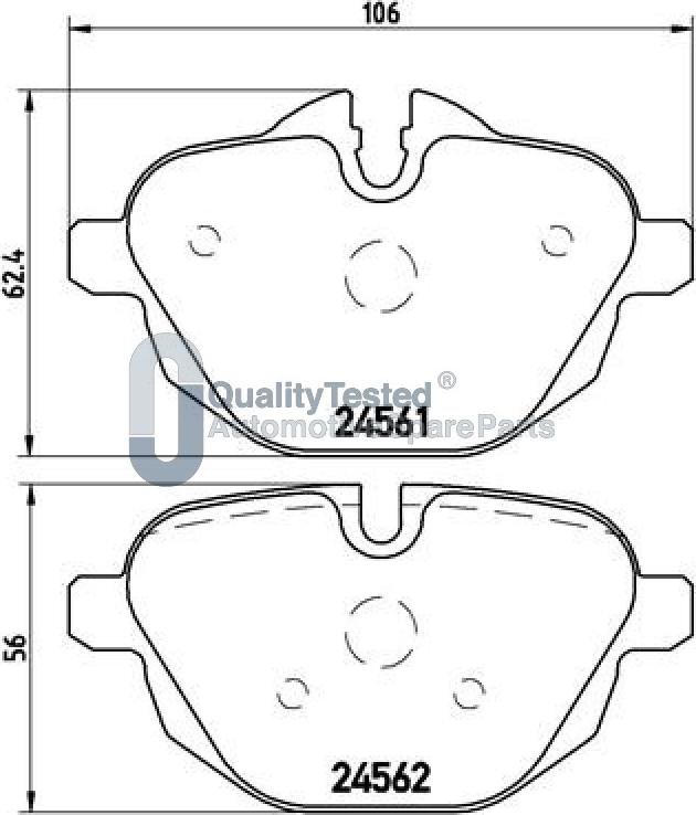 Japanparts PP0112JM - Jarrupala, levyjarru inparts.fi