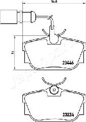 Japanparts PP-0301AF - Jarrupala, levyjarru inparts.fi