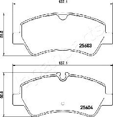 Japanparts PP-0307AF - Jarrupala, levyjarru inparts.fi