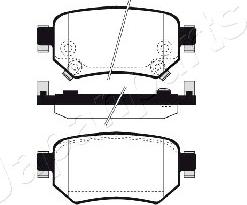 Japanparts PP-319AF - Jarrupala, levyjarru inparts.fi