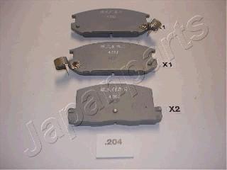 Japanparts PP-204AF - Jarrupala, levyjarru inparts.fi