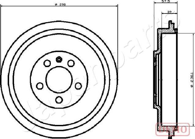 Japanparts TA-0906C - Jarrurumpu inparts.fi