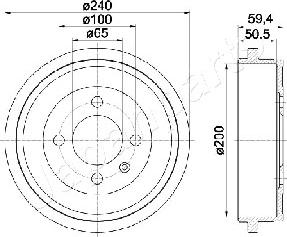 Japanparts TA-0902 - Jarrurumpu inparts.fi