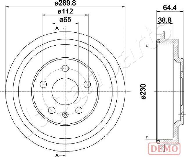 Japanparts TA-0911C - Jarrurumpu inparts.fi