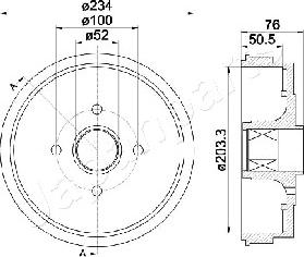 Japanparts TA-0409 - Jarrurumpu inparts.fi