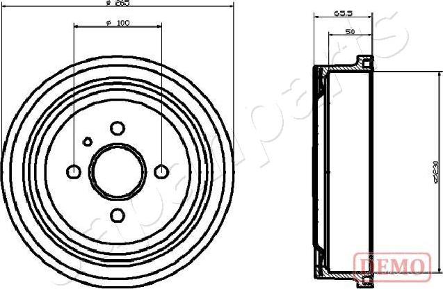 Japanparts TA-0404C - Jarrurumpu inparts.fi