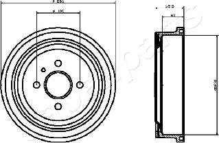 Japanparts TA-0404 - Jarrurumpu inparts.fi