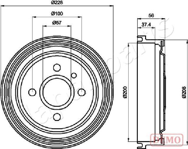 Japanparts TA-0403C - Jarrurumpu inparts.fi