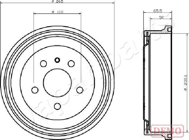 Japanparts TA-0413C - Jarrurumpu inparts.fi