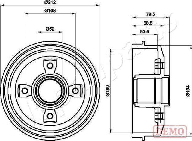 Japanparts TA-0612C - Jarrurumpu inparts.fi